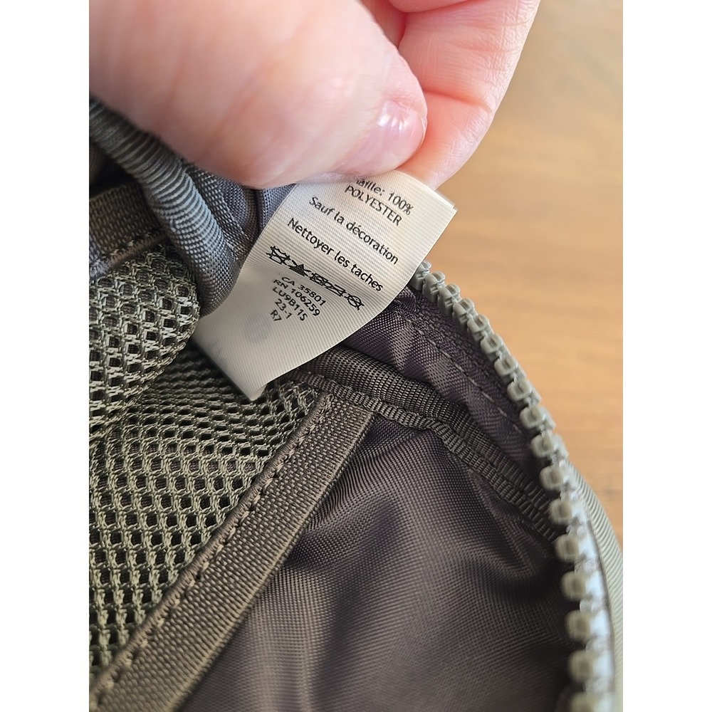 Lululemon Everywhere Adjustable Belt Bag 1L NWOT ONE SIZE Double Zip Top Gray - Picture 11 of 11